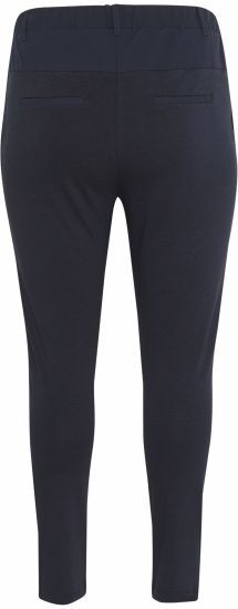 Kaffe Curve Jia Calças Azul-marinho meia-noite - Jeans & Calças Femininas em Tamanhos Grandes – Plus Size - 