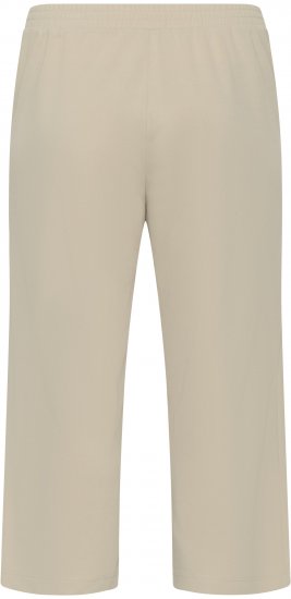 Kaffe Curve Pheolo Cropped Pants Feather Grey - Calças de tecido - 