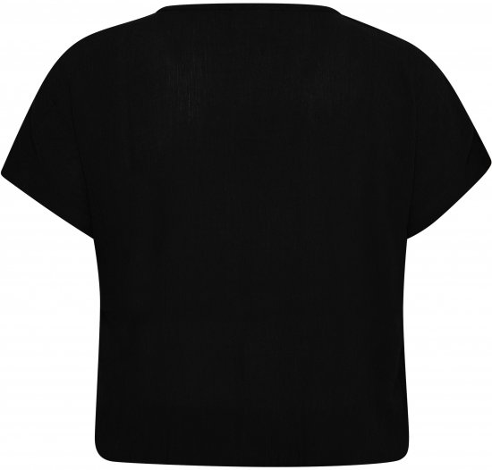 Kaffe Curve Ami Stanley Manga curta Preto profundo - T-shirts - 