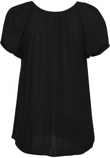 Kaffe Curve Ami Manga curta Blusa Preto profundo - T-shirts - 