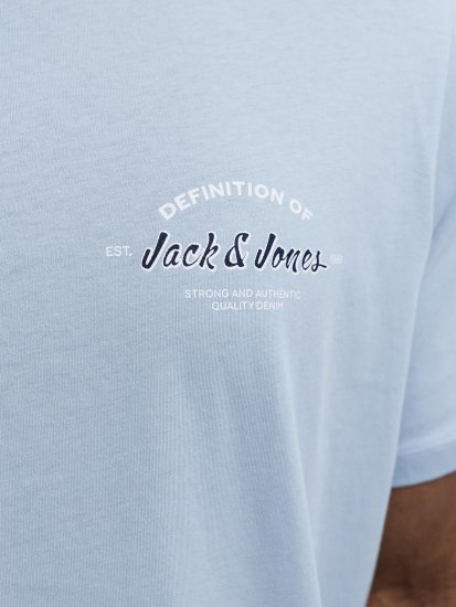 Jack & Jones Brandon T-Shirt Celestial Blue - T-shirts - T-shirts Homem Tamanhos Grandes