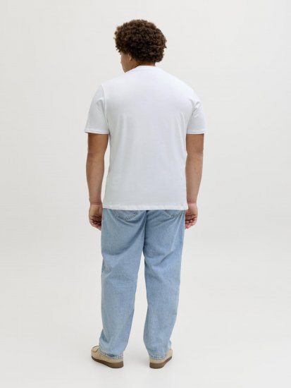 Jack & Jones Archive T-shirt Branco - T-shirts - T-shirts Homem Tamanhos Grandes