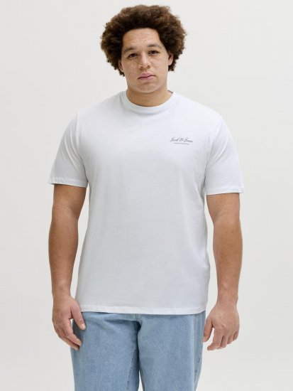 Jack & Jones Archive T-shirt Branco - T-shirts - T-shirts Homem Tamanhos Grandes