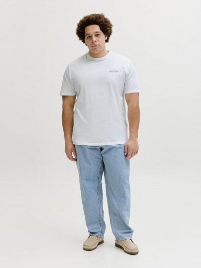 Jack & Jones Archive T-shirt Branco - T-shirts - T-shirts Homem Tamanhos Grandes