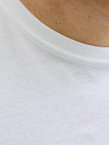 Jack & Jones Archive T-shirt Branco - T-shirts - T-shirts Homem Tamanhos Grandes