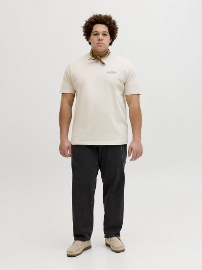 Jack & Jones Archive T-shirt Cinzento - T-shirts - T-shirts Homem Tamanhos Grandes