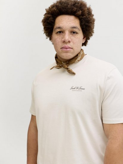 Jack & Jones Archive T-shirt Cinzento - T-shirts - T-shirts Homem Tamanhos Grandes