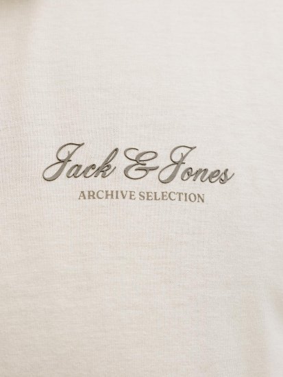 Jack & Jones Archive T-shirt Cinzento - T-shirts - T-shirts Homem Tamanhos Grandes