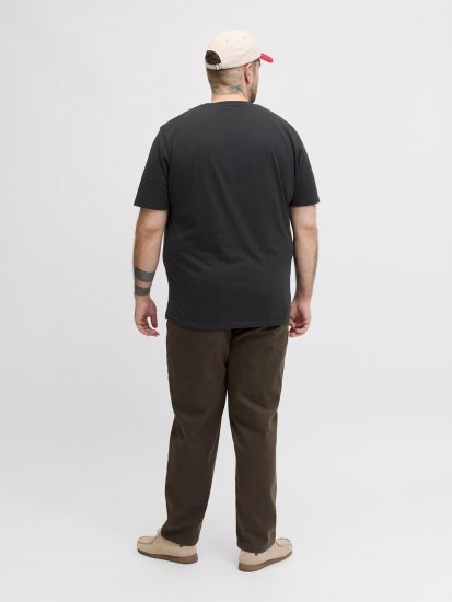 Jack & Jones Archive T-shirt Preto - T-shirts - T-shirts Homem Tamanhos Grandes