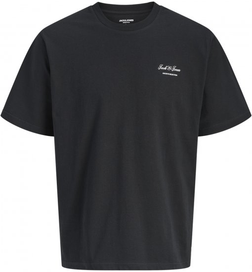 Jack & Jones Archive T-shirt Preto - T-shirts - T-shirts Homem Tamanhos Grandes