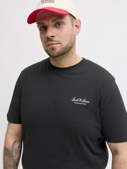 Jack & Jones Archive T-shirt Preto - T-shirts - T-shirts Homem Tamanhos Grandes