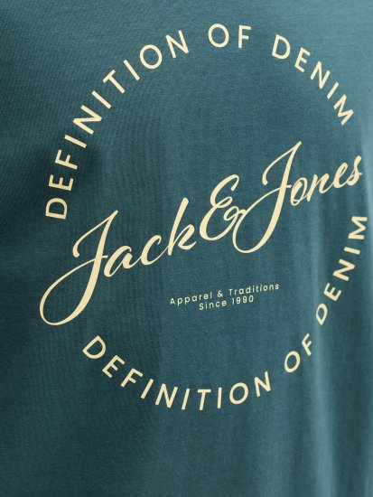Jack & Jones Grayson T-shirt Turquesa - T-shirts - T-shirts Homem Tamanhos Grandes