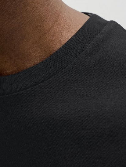 Jack & Jones Grayson T-shirt Preto - T-shirts - T-shirts Homem Tamanhos Grandes