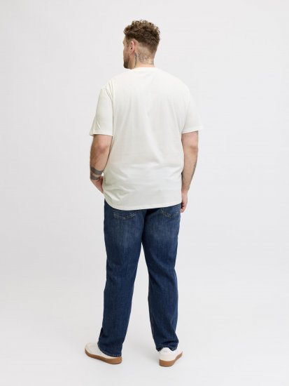 Jack & Jones Edenver T-Shirt White - T-shirts - T-shirts Homem Tamanhos Grandes
