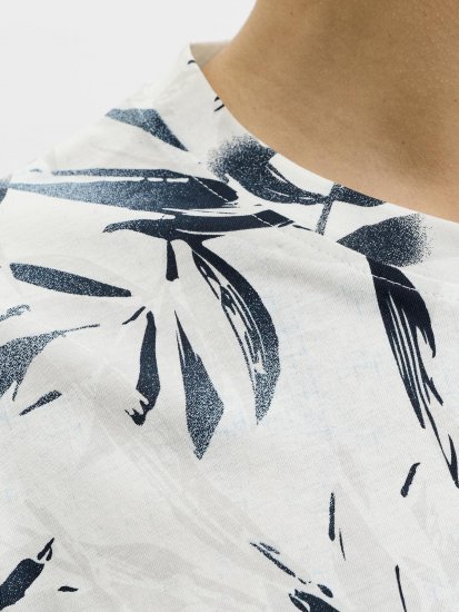 Jack & Jones Honolulu T-Shirt White - T-shirts - T-shirts Homem Tamanhos Grandes