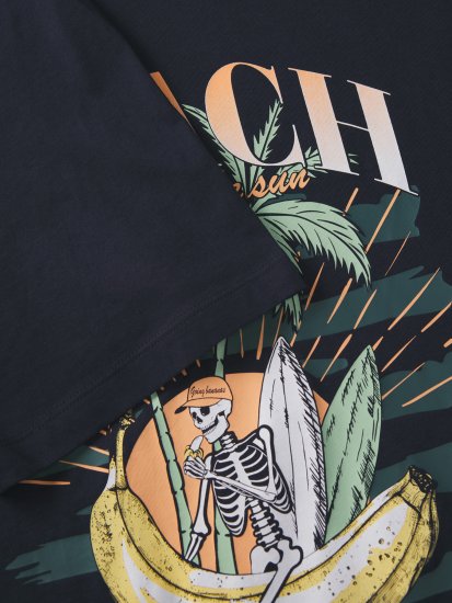 Jack & Jones King Crew Neck T-Shirt Navy - T-shirts lisas - T-shirts lisas tamanhos grandes