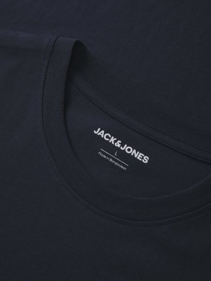 Jack & Jones King Crew Neck T-Shirt Navy - T-shirts lisas - T-shirts lisas tamanhos grandes