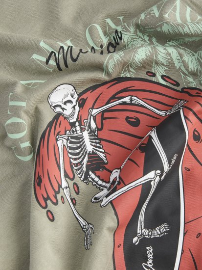 Jack & Jones King Crew Neck T-Shirt Grey - T-shirts lisas - T-shirts lisas tamanhos grandes