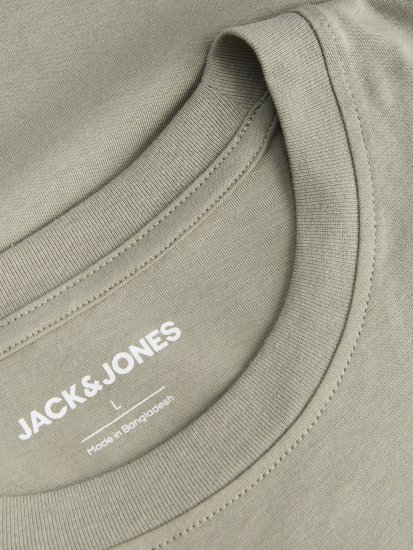 Jack & Jones King Crew Neck T-Shirt Grey - T-shirts lisas - T-shirts lisas tamanhos grandes