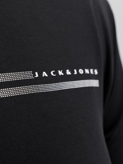 Jack & Jones Cofusion T-Shirt Black - T-shirts - T-shirts Homem Tamanhos Grandes