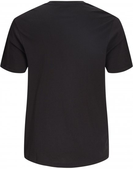 Jack & Jones Blaneo Short Sleeve T-shirt Black - T-shirts - T-shirts Homem Tamanhos Grandes