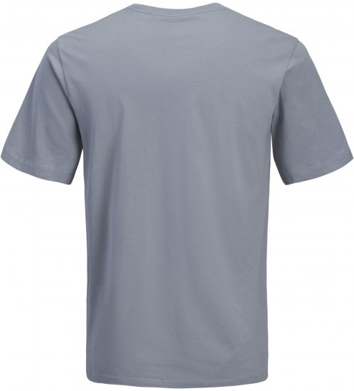 Jack & Jones Catskills Worldwide T-shirt Azul - T-shirts - T-shirts Homem Tamanhos Grandes