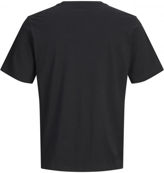 Jack & Jones Nantucket Branding T-Shirt Preto - T-shirts - T-shirts Homem Tamanhos Grandes