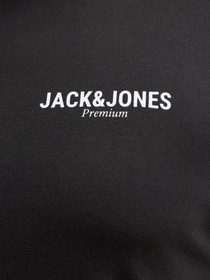 Jack & Jones Oscar T-Shirt Black - T-shirts lisas - T-shirts lisas tamanhos grandes