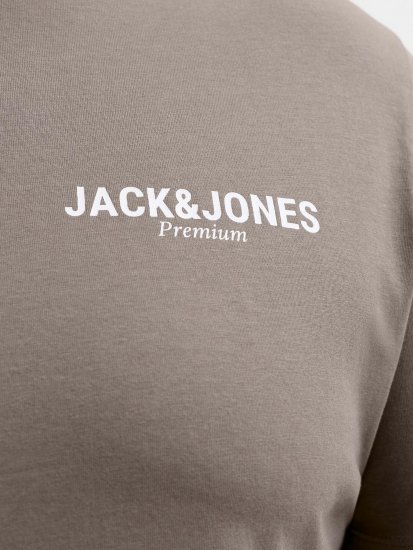 Jack & Jones Oscar T-Shirt Grey - T-shirts lisas - T-shirts lisas tamanhos grandes