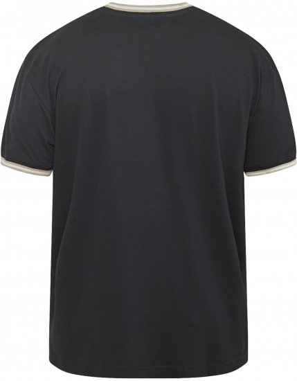 North Latitude 61125 T-Shirt Piqué Superflex Preto - T-shirts - T-shirts Homem Tamanhos Grandes