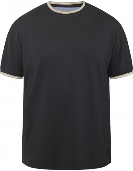 North Latitude 61125 T-Shirt Piqué Superflex Preto - T-shirts - T-shirts Homem Tamanhos Grandes