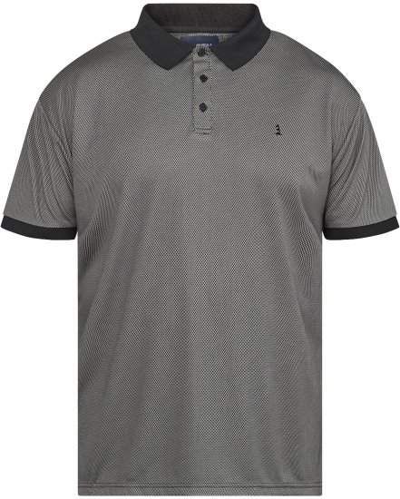 North Latitude 61158 Cool Effect Polo Preto - Pólos - Pólos Tamanhos Grandes Homem