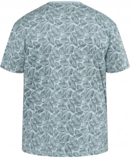 North Latitude 61318 T-Shirt Com Estampa All Over Azul Poeira - T-shirts - T-shirts Homem Tamanhos Grandes