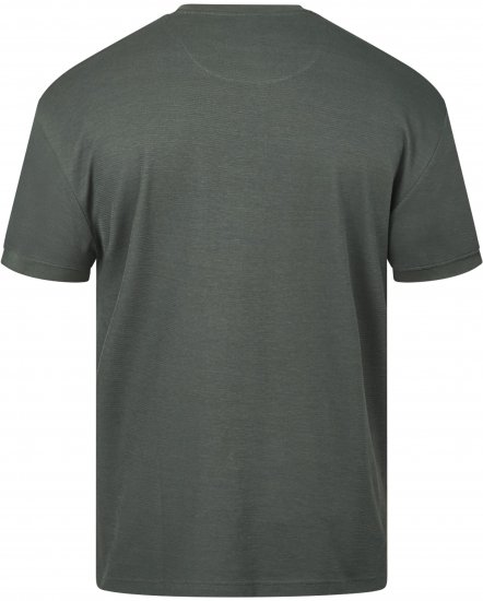 North Latitude 61324 T-Shirt Com Estrutura Verde Poeira Escuro - T-shirts - T-shirts Homem Tamanhos Grandes