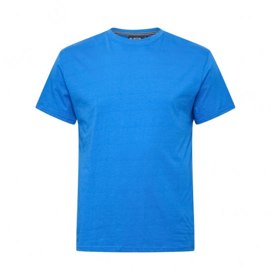 North Latitude T-Shirt O-Neck Cobolt Blue - T-shirts - T-shirts Homem Tamanhos Grandes