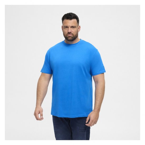 North Latitude T-Shirt O-Neck Cobolt Blue - T-shirts - T-shirts Homem Tamanhos Grandes
