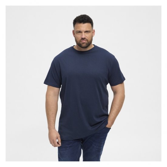 North Latitude Denim 2-Pack T-Shirt Navy Blue - T-shirts - T-shirts Homem Tamanhos Grandes