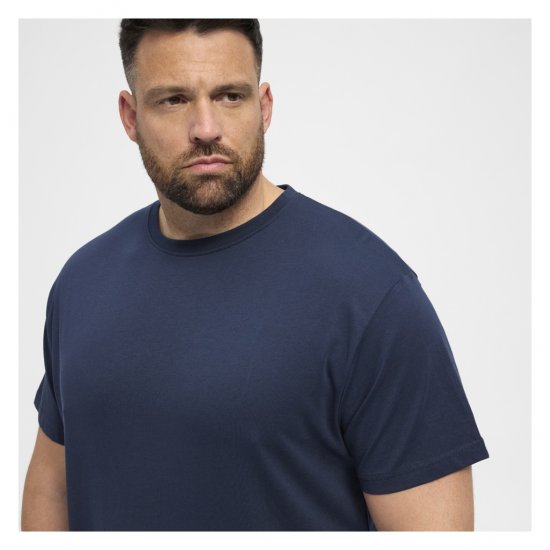 North Latitude Denim 2-Pack T-Shirt Navy Blue - T-shirts - T-shirts Homem Tamanhos Grandes