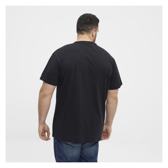 North Latitude Denim Printed Logo T-Shirt Black - T-shirts - T-shirts Homem Tamanhos Grandes