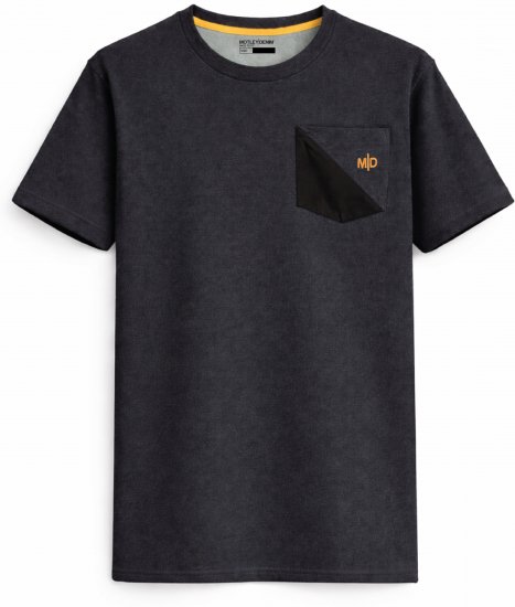 Motley Denim Milan T-shirt Antracite - T-shirts - T-shirts Homem Tamanhos Grandes
