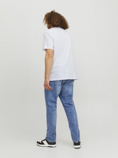 Jack & Jones Codyy T-Shirt White - T-shirts - T-shirts Homem Tamanhos Grandes