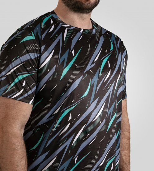 D555 Nottingham T-shirt Lightweight Black - T-shirts - T-shirts Homem Tamanhos Grandes
