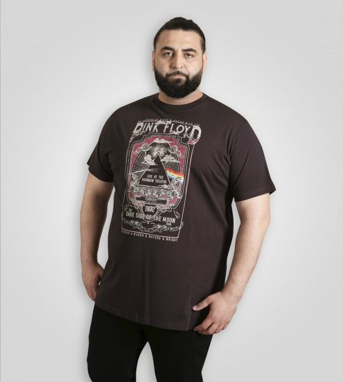 D555 Blackpool T-Shirt Official Pink Floyd Black - T-shirts - T-shirts Homem Tamanhos Grandes