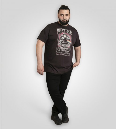 D555 Blackpool T-Shirt Official Pink Floyd Black - T-shirts - T-shirts Homem Tamanhos Grandes