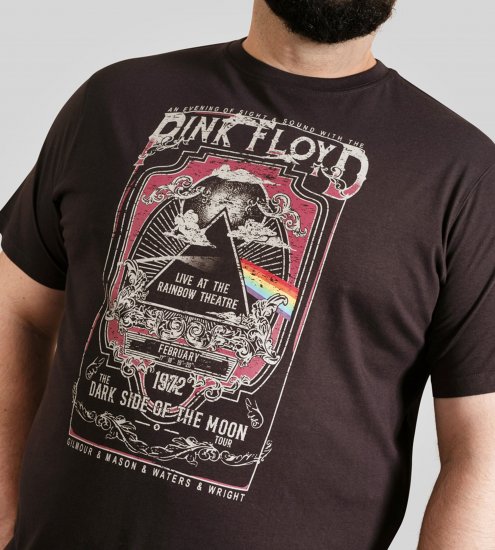 D555 Blackpool T-Shirt Official Pink Floyd Black - T-shirts - T-shirts Homem Tamanhos Grandes