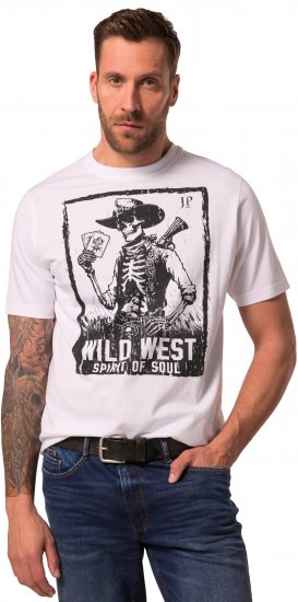 JP1880 T-Shirt 2-Pack Wild West Black And White - T-shirts - T-shirts Homem Tamanhos Grandes