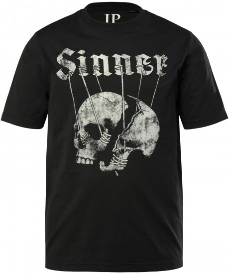 JP1880 T-Shirt Sinner Black - T-shirts - T-shirts Homem Tamanhos Grandes