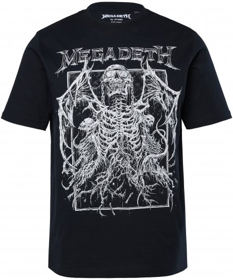 JP1880 Megadeth T-shirt Black - T-shirts de bandas - 