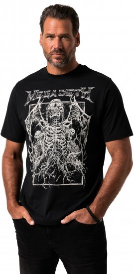 JP1880 Megadeth T-shirt Black - T-shirts de bandas - 