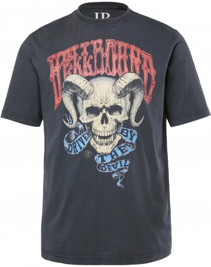 JP1880 T-Shirt Driven By The Devil Black - T-shirts - T-shirts Homem Tamanhos Grandes